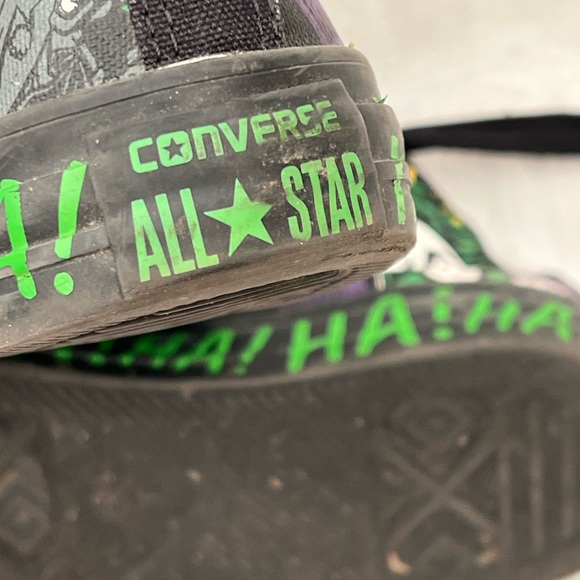Converse Chuck Taylor All Stars Joker Batman DC Comics High Tops - Picture 12 of 13